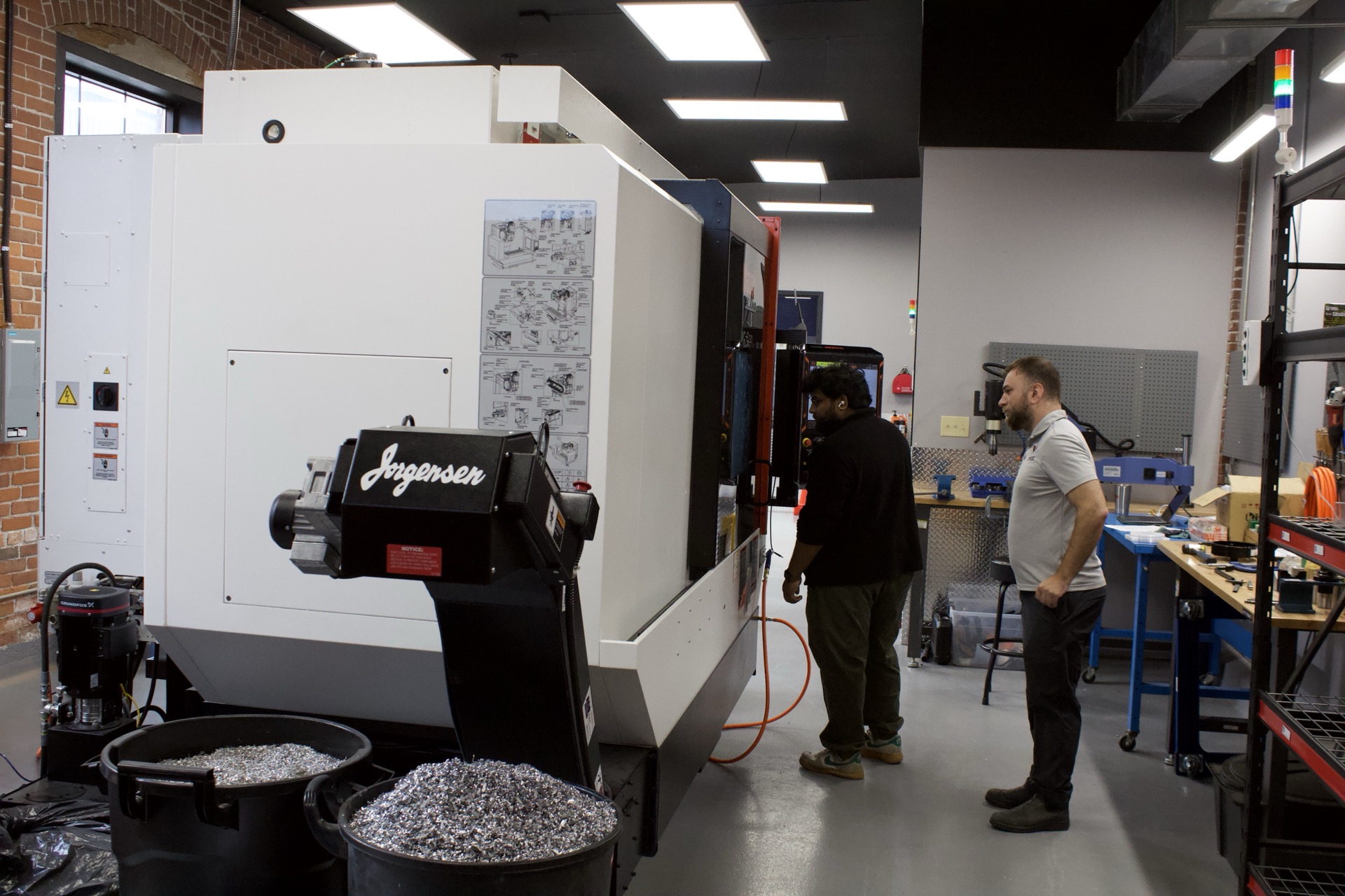 CNC machining at Victory Advanced Technologies